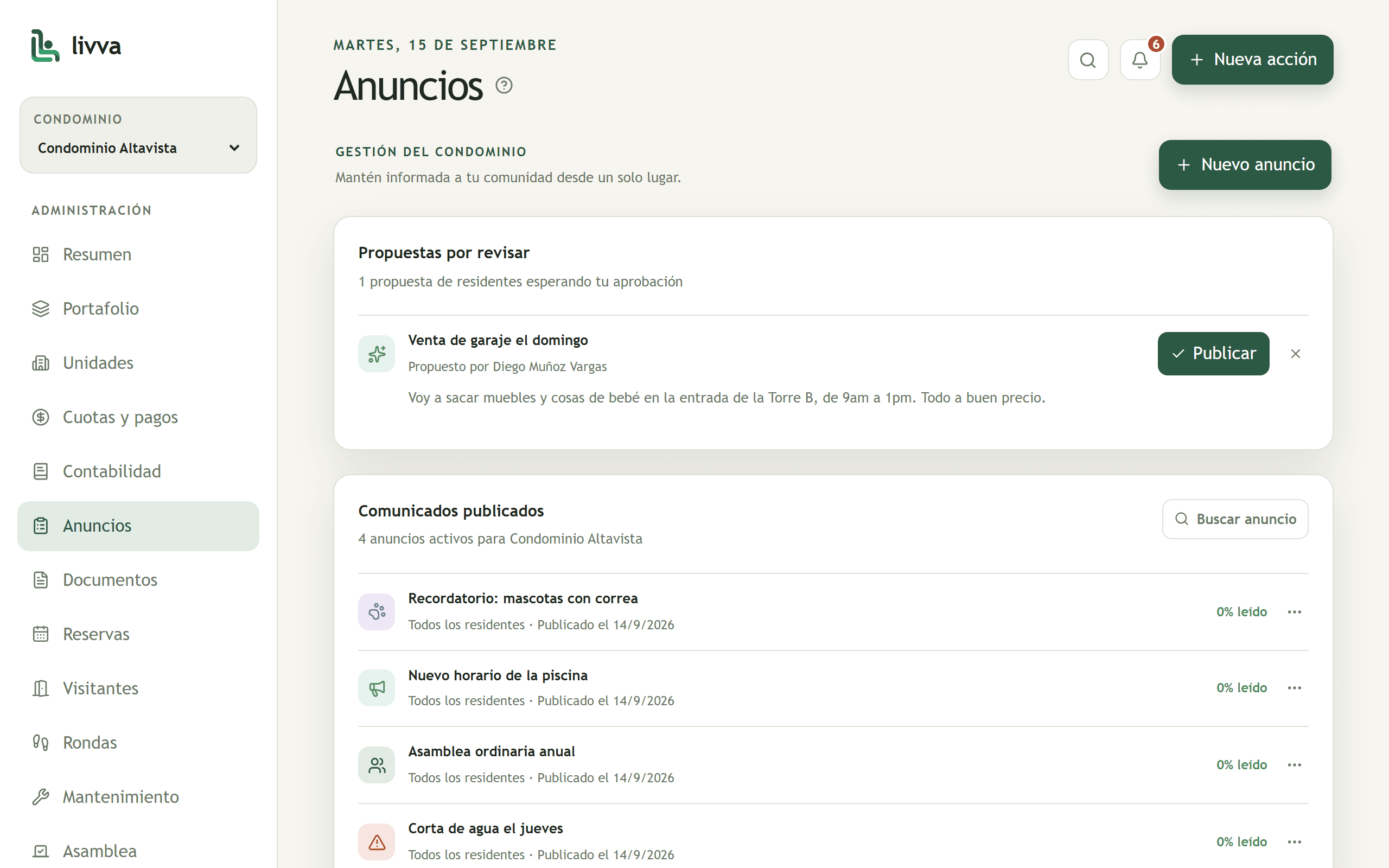 Anuncios