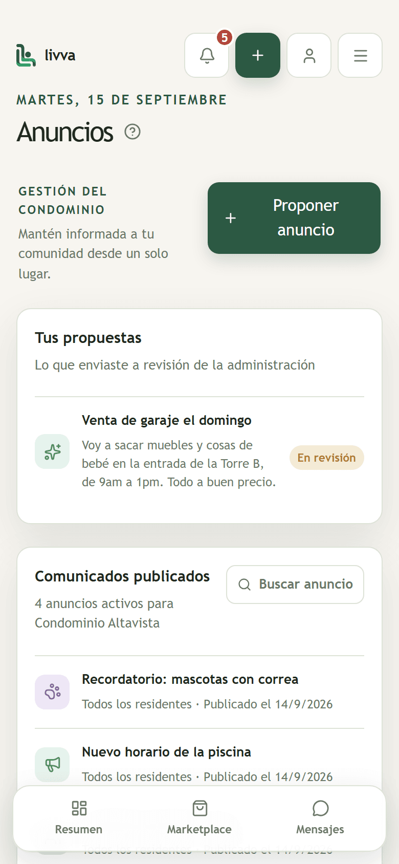 Anuncios en el celular